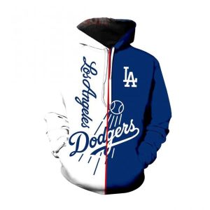 Los Angeles Dodgers Full Over Print Hoodie 3D