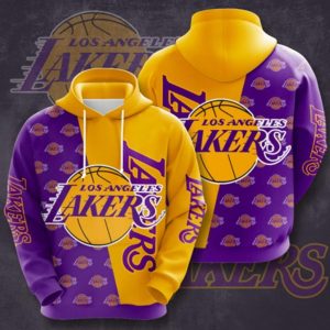 Los Angeles Lakers Style Hoodie 3D