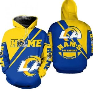 Los Angeles Rams Home Nfl Gift For Fan 3D Hoodie
