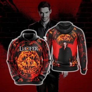 Lucifer New Version 2 Unisex 3D Hoodie