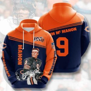 Mahom Chicago Bears Nfl Custom All Over Print 3d Pullover Hoodie