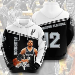 Marcus Aldridge 12 Hoodie 3D