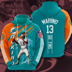 Marino 13 Go Fins Hoodie 3D
