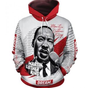 Martin Luther King Hoodie 3D