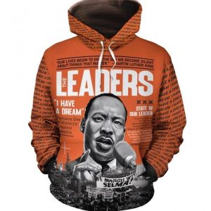 Martin Luther King Magazine Art All-Over Hoodie 3D