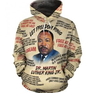 Martin Luther King The Leader 2 All-Over Hoodie 3D