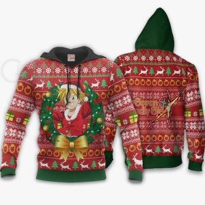 Meliodas Seven Deadly Sins Xmas Gift Hoodie 3D