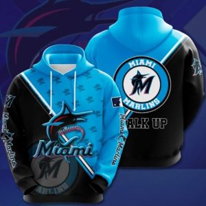 Miami Marlins Walk Up Sport Hoodie
