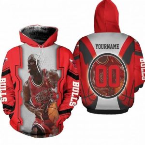 Michael Jordan Chicago Bulls Legendary 23 Personalized Hoodie
