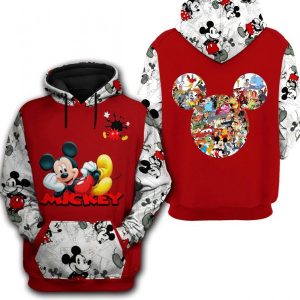 Mickey Disney Hoodie 3D