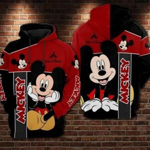 Mickey Mouse Walt Disney 3D Hoodie