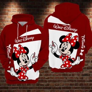 Mickey Walt Disney 3D Hoodie