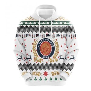 Miller Lite Beer Christmas Cute Noel Mc Ugly Hoodie