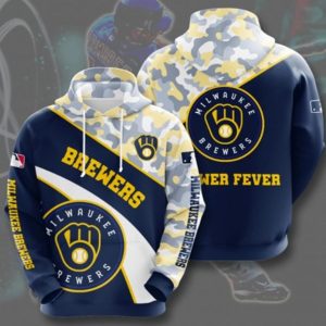 Milwaukee Brewers Style Hoodie 3D