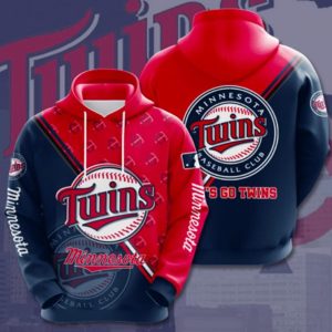 Minnesota Twins Baseball Club Hoodie 3D