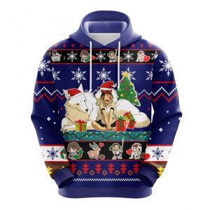 Mononoke Christmas Cute Noel Mc Ugly Hoodie 3D