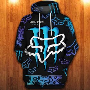 Monsters Enery Hoodie 3d