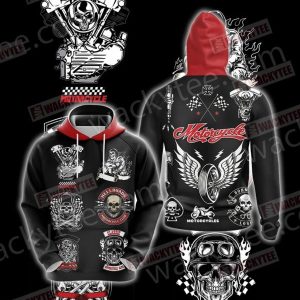 Motorcycle 3D Hoodie