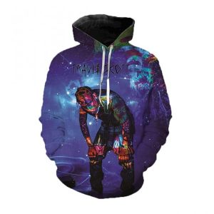 Music American Rapper Travis Scott 3D Hoodie