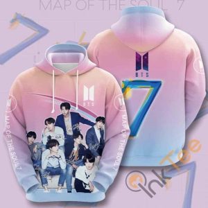 Music Kpop Bts Usa 960 Hoodie 3D