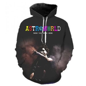 Music Travis Scott Rapper 3D Hoodie