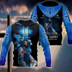 My God Reaching His Hand Jesus Hoodie 3D