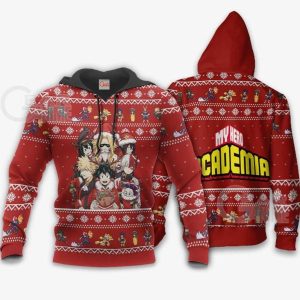 My Hero Academia Anime Custom Xmas Gift Hoodie