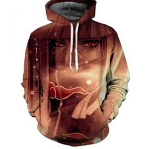 Mysterious Itachi 3D Printed Hoodie