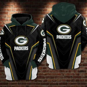 NFL Green Bay Packers 3D Hoodie Go Pack Go Football