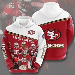 NFL San Francisco 49ers Hoodie 3d