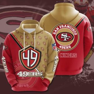 NFL San Francisco 49ers classic Printed Hoodie