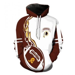 NFL Washington Football Team 3D Print Hoodie