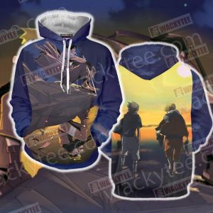 Naruto And Sasuke 3D Hoodie