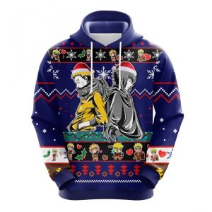 Naruto Christmas cute Noel Mc Ugly Hoodie