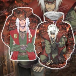 Naruto Jiraiya 3D Hoodie