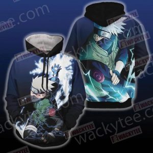 Naruto Kakashi 3D Hoodie