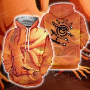 Naruto Kurama 3D Hoodie