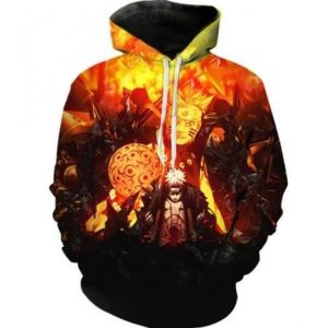 Naruto Shippuden Amazing Ninja Anime Hoodie