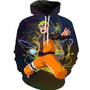 Naruto The Legendary Konohagakure Ninja 3D Print Hoodie