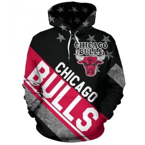 Nba  Chicago Bulls 3d Hoodie