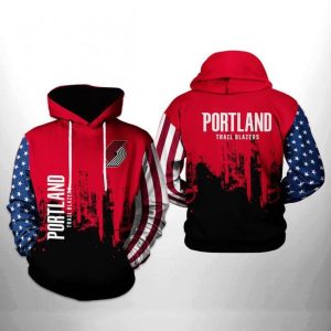 Nba  Portland Trail Blazers 3d Hoodie