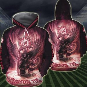 Ncaa- Alabama Crimson Tide 3d Hoodie