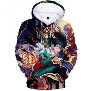 New Boku My Hero Academia 3D Hoodie