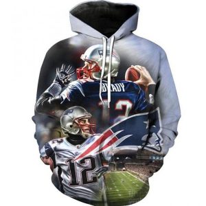 New England Patriots 3D Hoodie