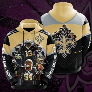 New Orleans Saints Team Hoodie 3D