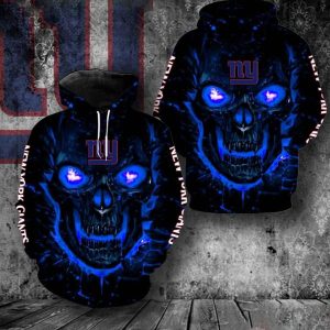 New York Giants All 3D Hoodie