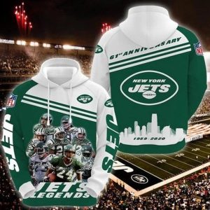 New York Jets 25 Nfl Gift For Fan 3D Hoodie