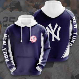 New York Sport Black Hoodie 3D