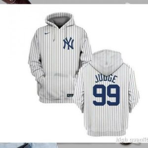 New York Yankees Nike Logo Judge No 99 3D Printed Hoodie
