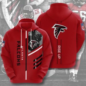 Nfl Atlanta Falcons 3d Hoodie Custom Printing Team